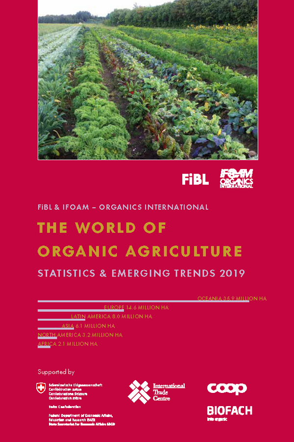 The World Of Organic Agriculture Statistics & Emerging Trends 2019